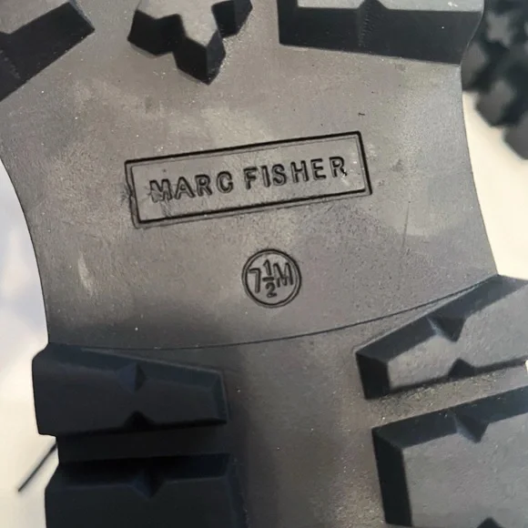 Marc Fisher Brown Suede “Sashia” Platform Combat Boot, Size 7.5 - Picture 7 of 10